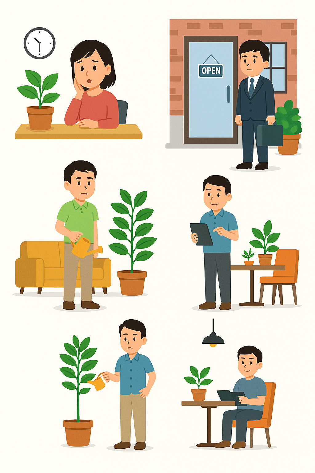 おすすめ対象向けイラスト